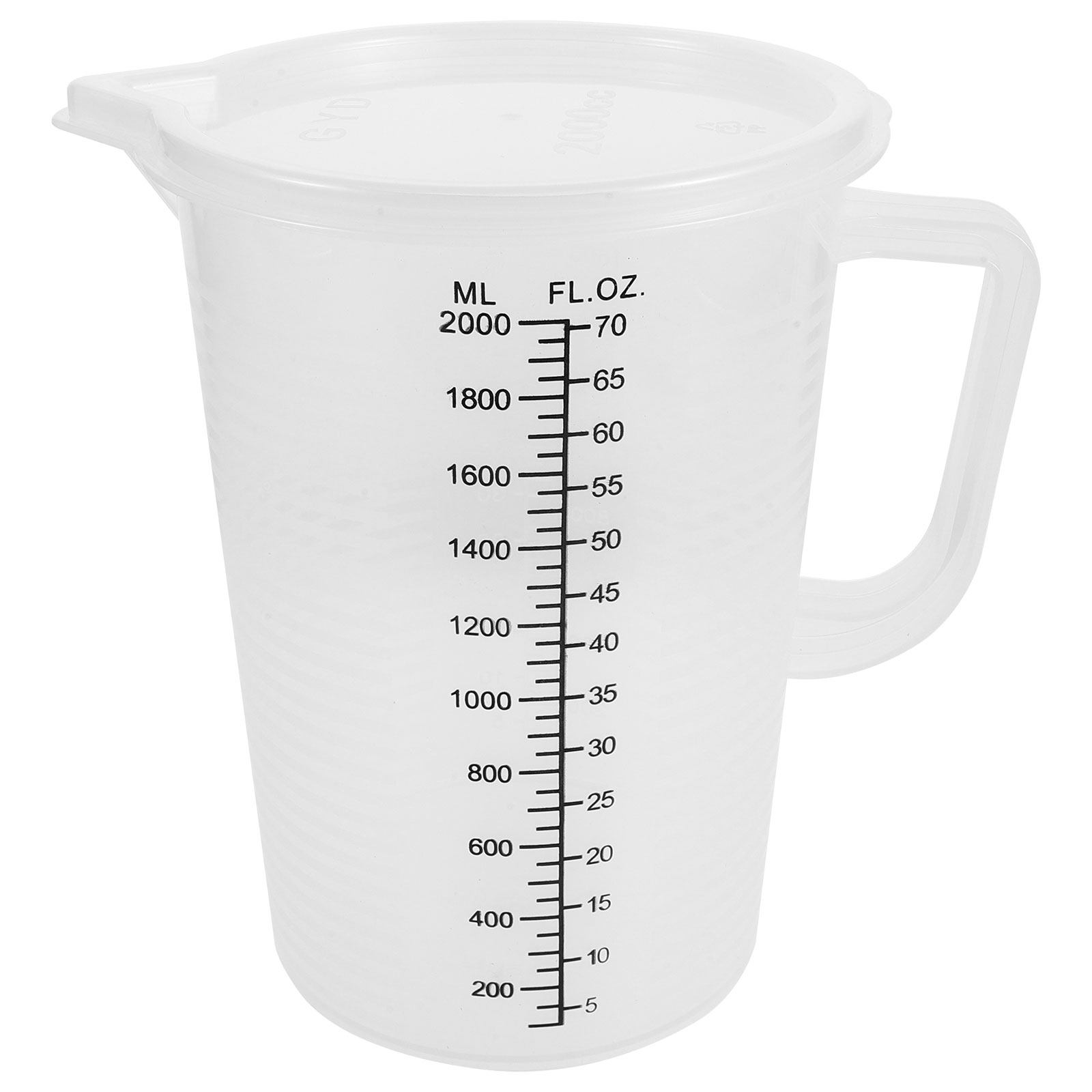 Home Cooking Utensils - 2.0L 計量カップ両面目盛り付きベーキングペストリー器具透明容器家庭用混合透明調理器具キッチン用