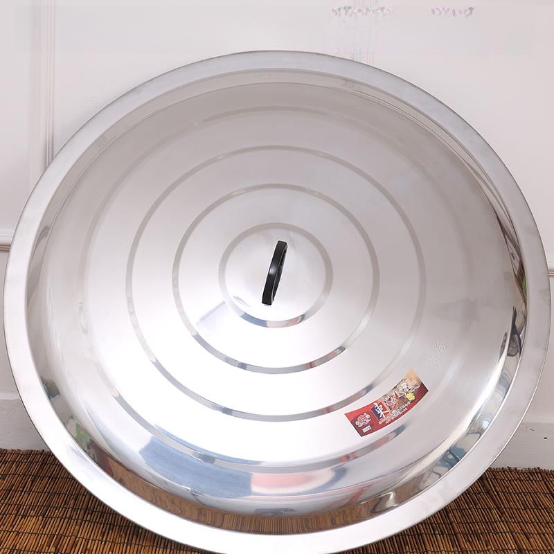 Home Cooking Utensils - 大型丸型ステンレス鋼消火鍋蓋伝統的なスタイル家庭用緊急調理器具ユニバーサルバケツ
