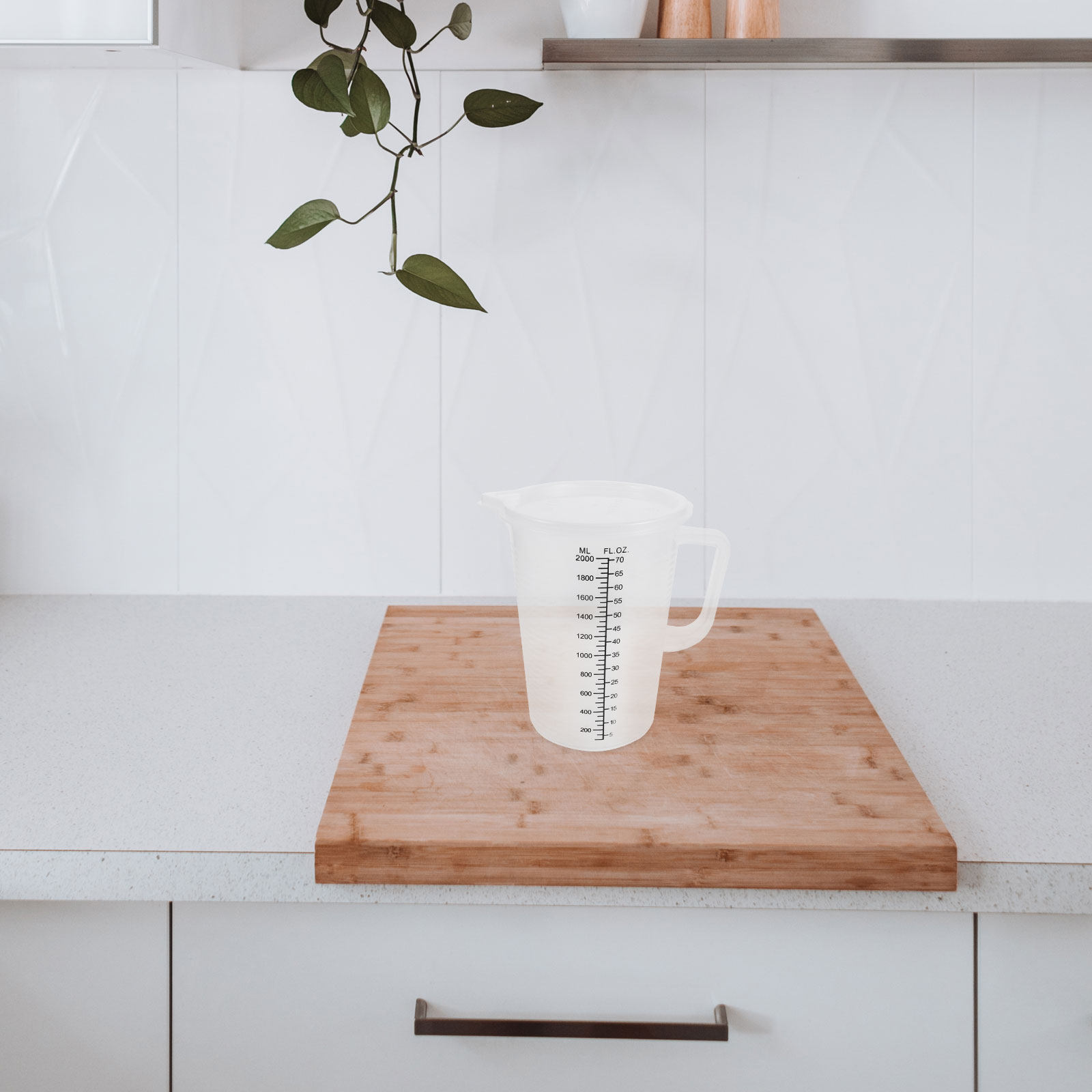2.0L 計量カップ両面目盛り付きベーキングペストリー器具透 - Home Cooking Utensils のレビューと価格