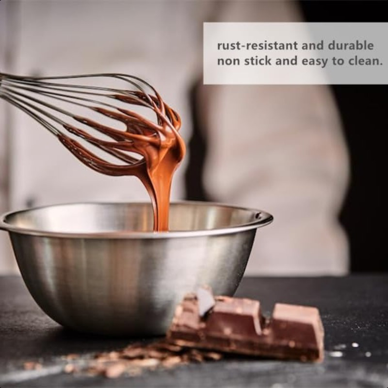 1個 ステンレス製手動泡立て器 モダンでシンプルなベーキング - Home Cooking Utensils のレビューと価格