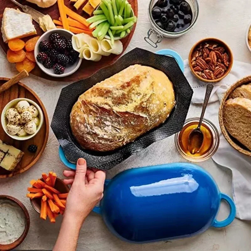 Enamelcast ron dutchオーブン、頑丈な楕円 - Dutch Oven Enamel のレビューと価格