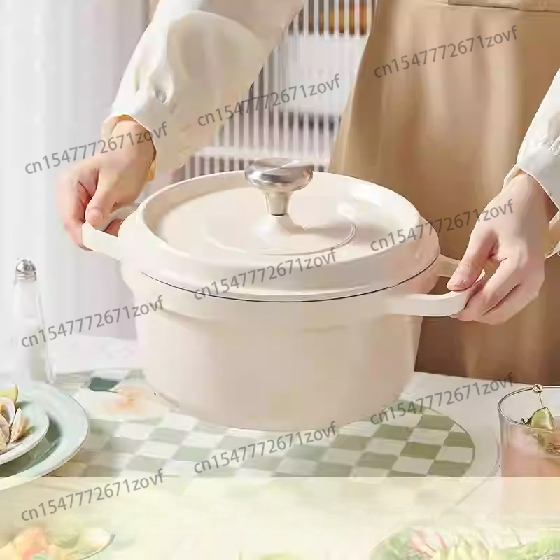 エナメル加工の鋳造アルミニウム製ダッチオーブン（蓋付き）、家 - Dutch Oven Enamel のレビューと価格