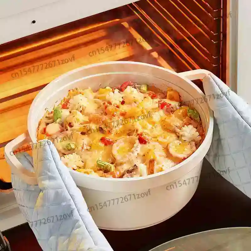 エナメル加工の鋳造アルミニウム製ダッチオーブン（蓋付き）、家 - Dutch Oven Enamel のレビューと価格