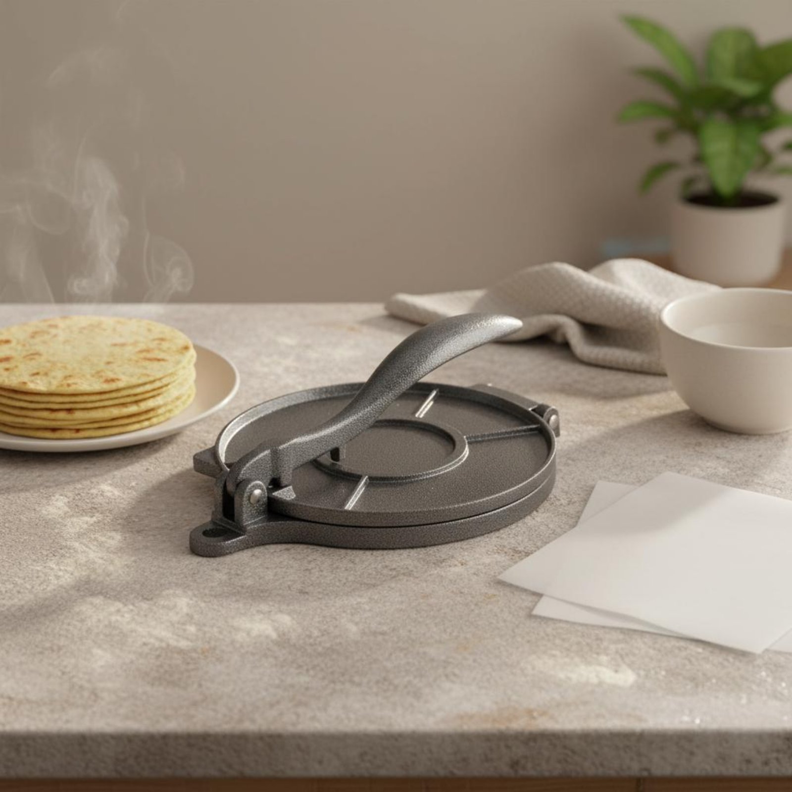 トルティーヤプレス機 アルミ製ロティツール 餃子皮プレス機  - Home Cooking Utensils のレビューと価格